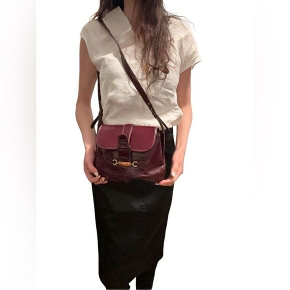 Gucci magenta pants leather vintage bag - Picture 16 of 16